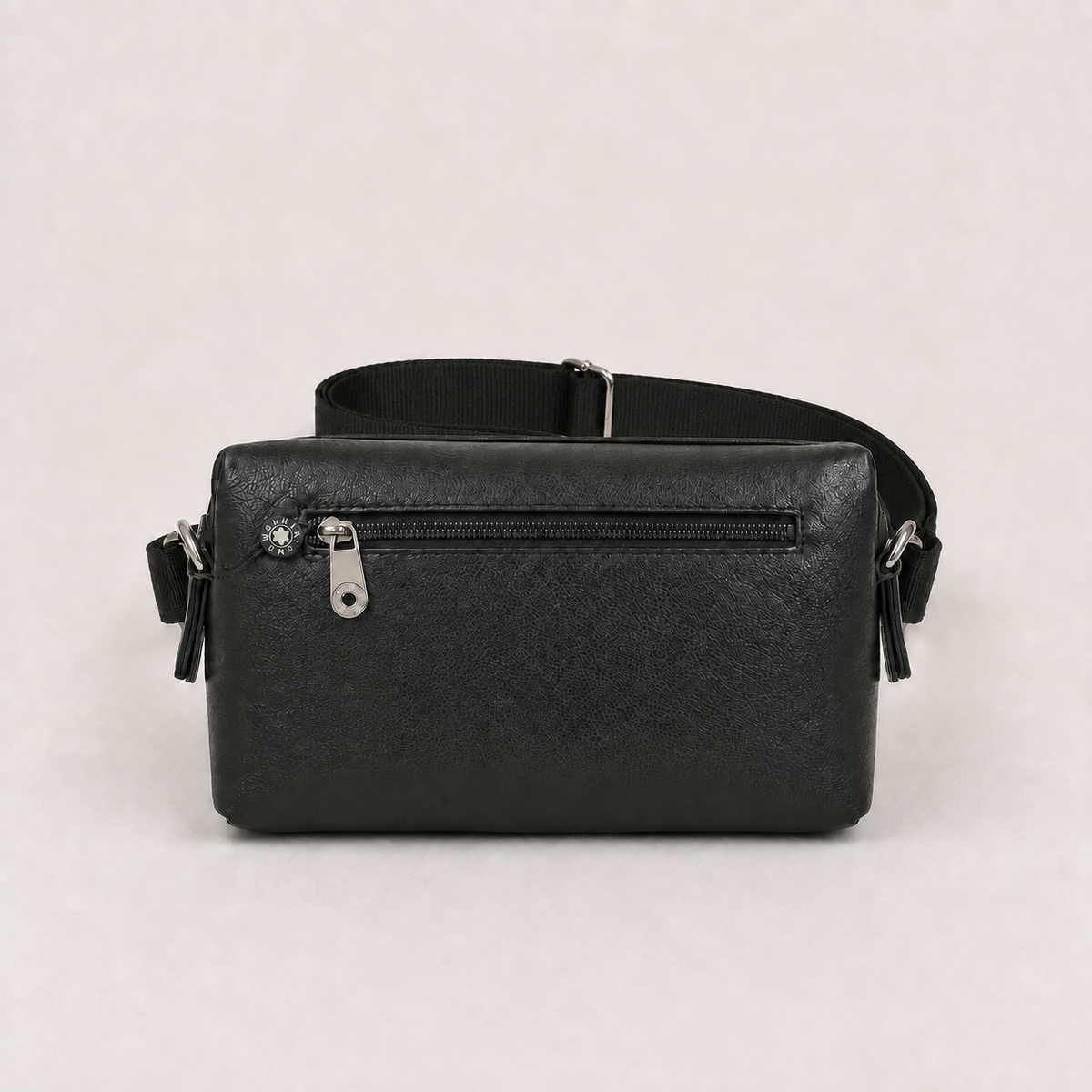 Montblanc Textured Crossbody Bag – Black