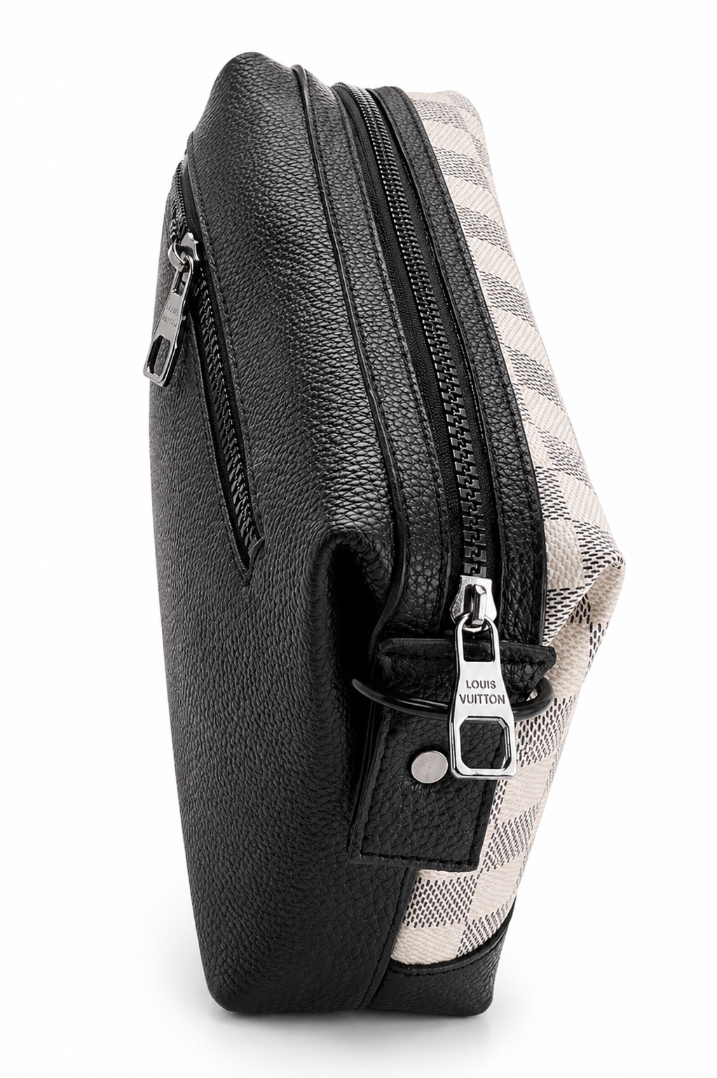 Louis Vuitton Men's White & Black Damier Azur Canvas Toiletry Bag