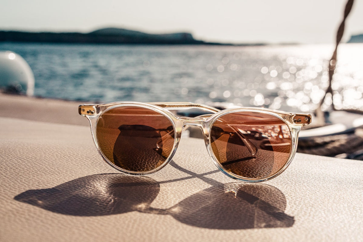 Sunglasses detail shot